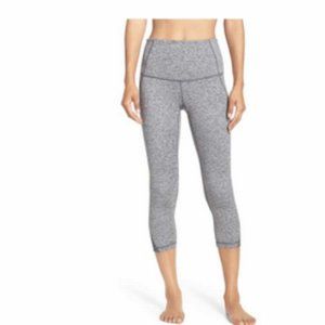 NWT - Zella Grey High Waist Cropped Leggings